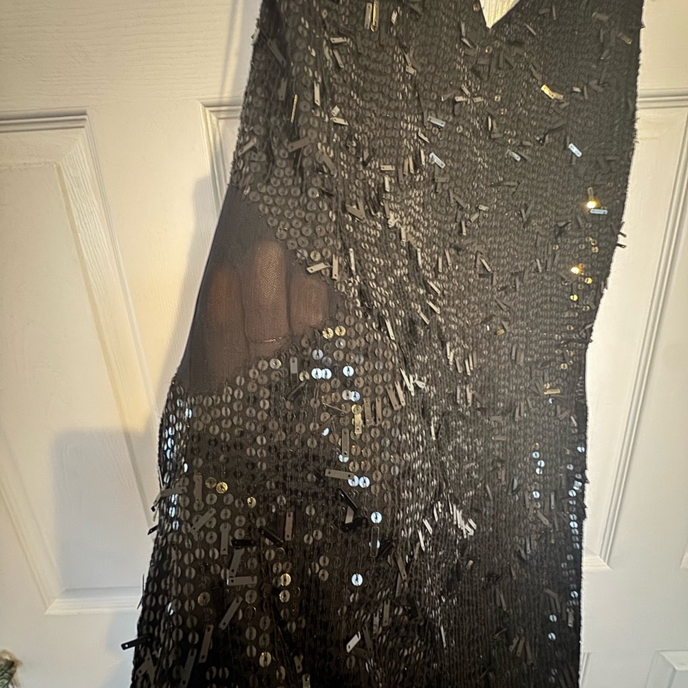 MLV (Madison La Vie) Black Sequin Dress NWT Size Small - Picture 3 of 7